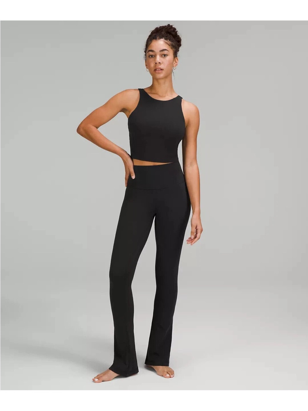 lululemon athletica Black align mini Flared High-Rise Leggings